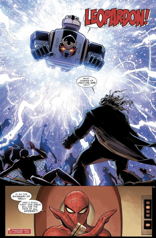Illustration for article titled Spider-Man's Giant Robot Just Became Official Marvel Comics Canon
